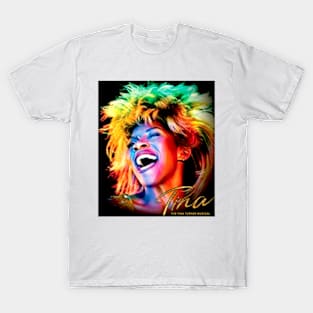 Tina Turner // The Queen of Rock RIP 1939 -2023 T-Shirt